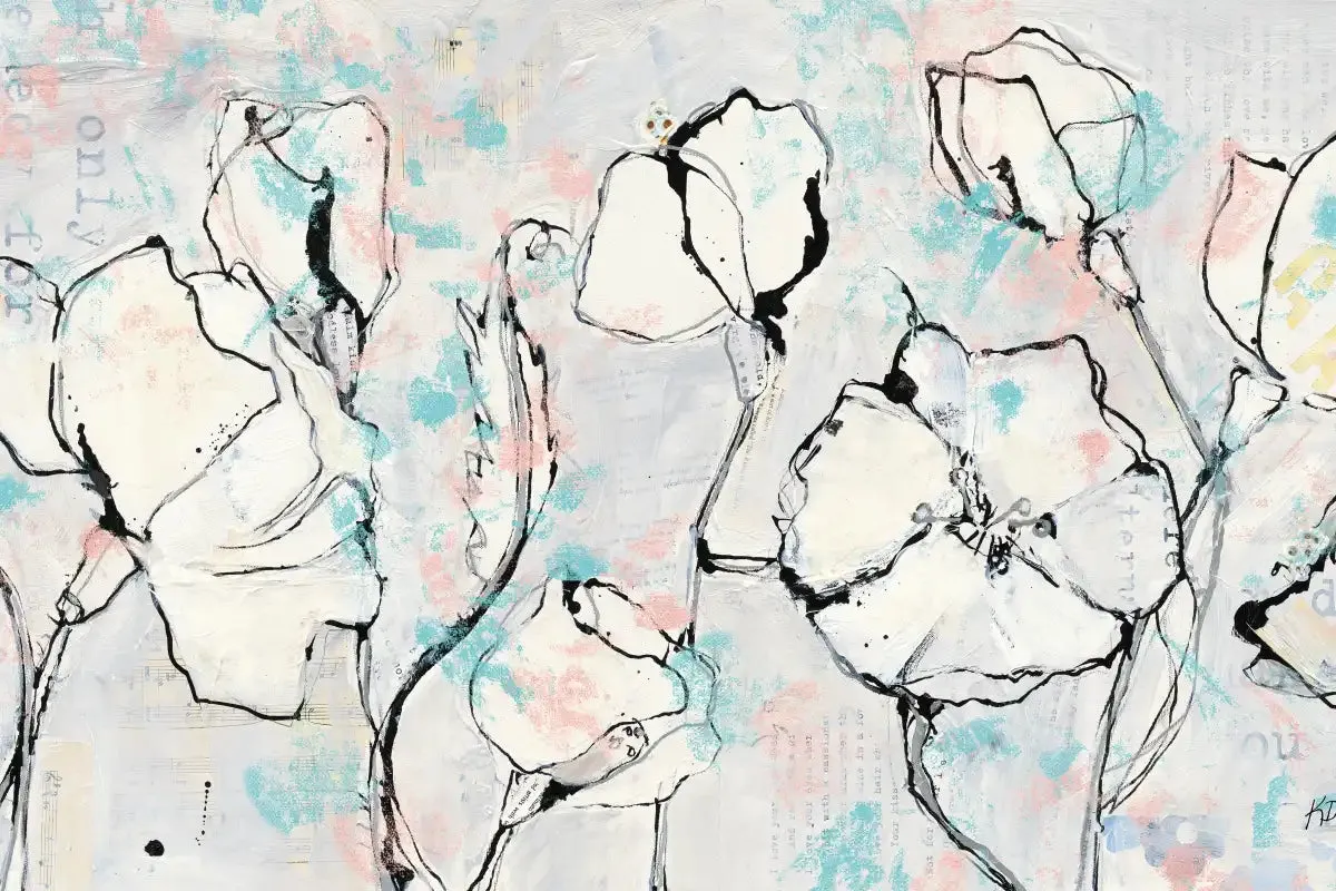 16 Again Blush Turquoise Wall Art