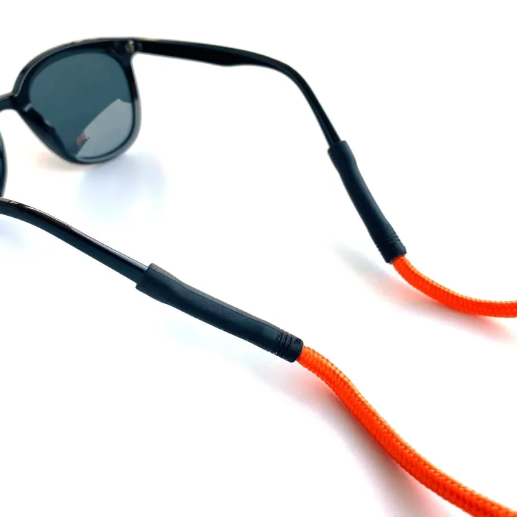 2 PCS Beach Snorkeling Floating Anti-drop Sports EVA Tube Sunglasses Chain Glasses Chain(Black)