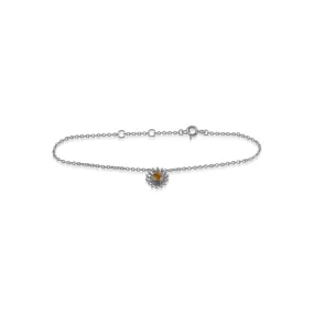 925er Sterlingsilber Citrin 7zoll Armband
