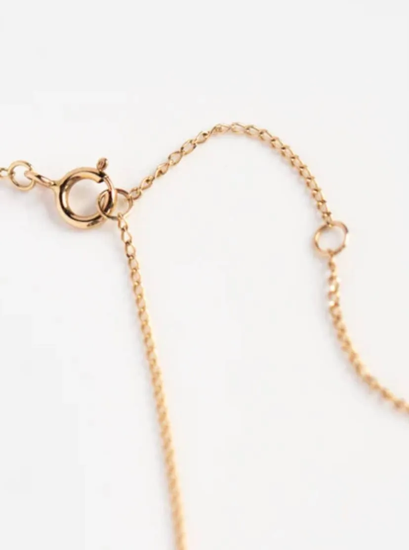 Acrostic Secret Message Necklace JOY