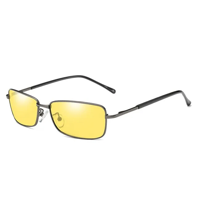 Aidien Unisex Alloy Full Rim Round Hyperopic Sunglasses Reading Glasses D8177