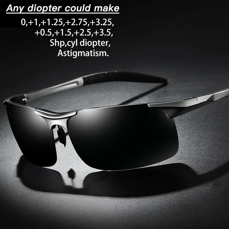 Aidien Unisex Alloy Full Rim Round Hyperopic Sunglasses Reading Glasses D8177