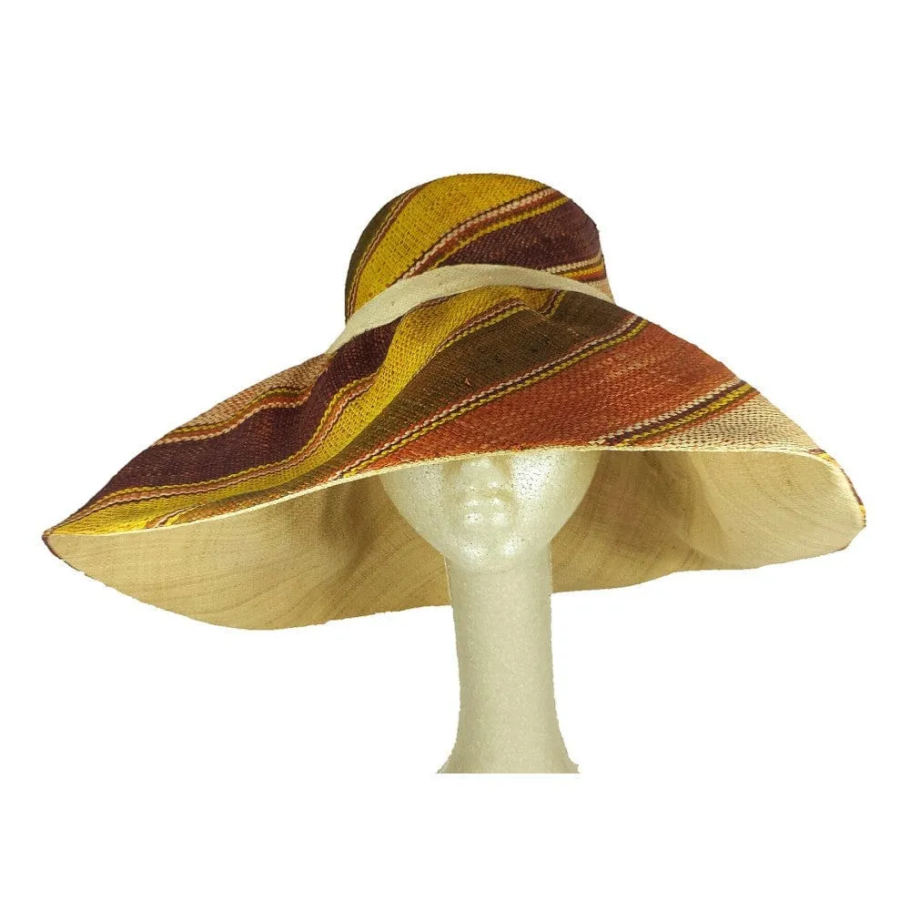Aina: Madagascar Big Brim Raffia Sun Hat