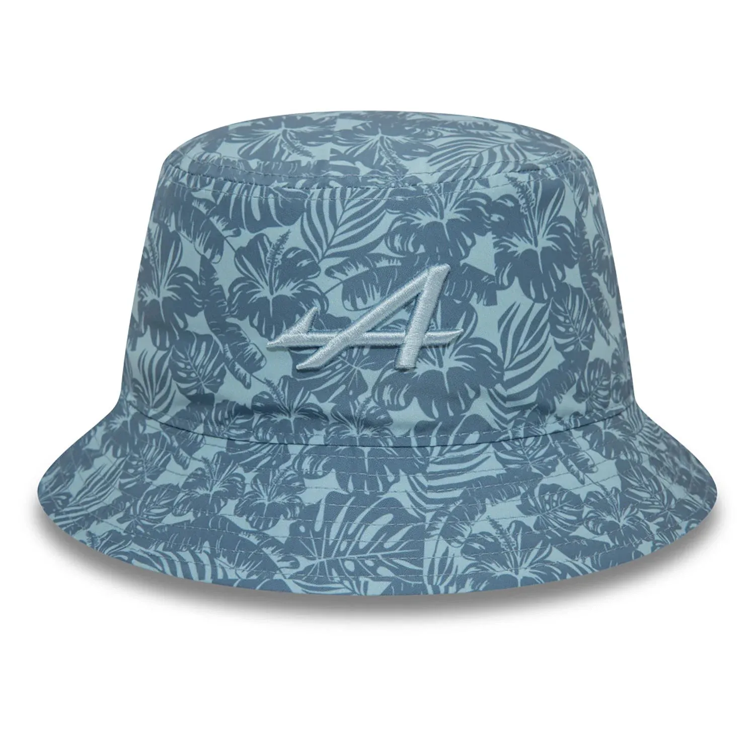 Alpine bucket hat, New Era, floral, blue