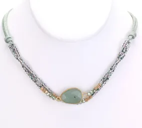 Aqua Stone Necklace