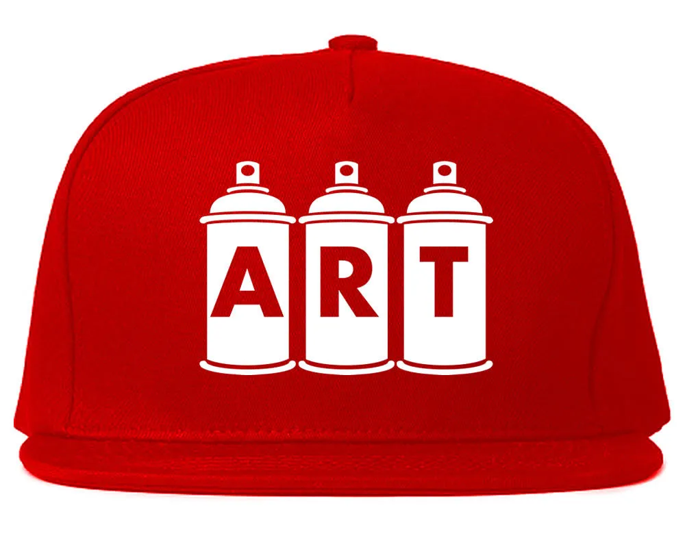 Art graf graffiti spray can paint artist Snapback Hat