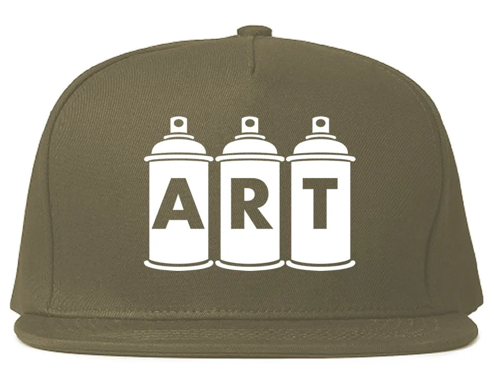 Art graf graffiti spray can paint artist Snapback Hat