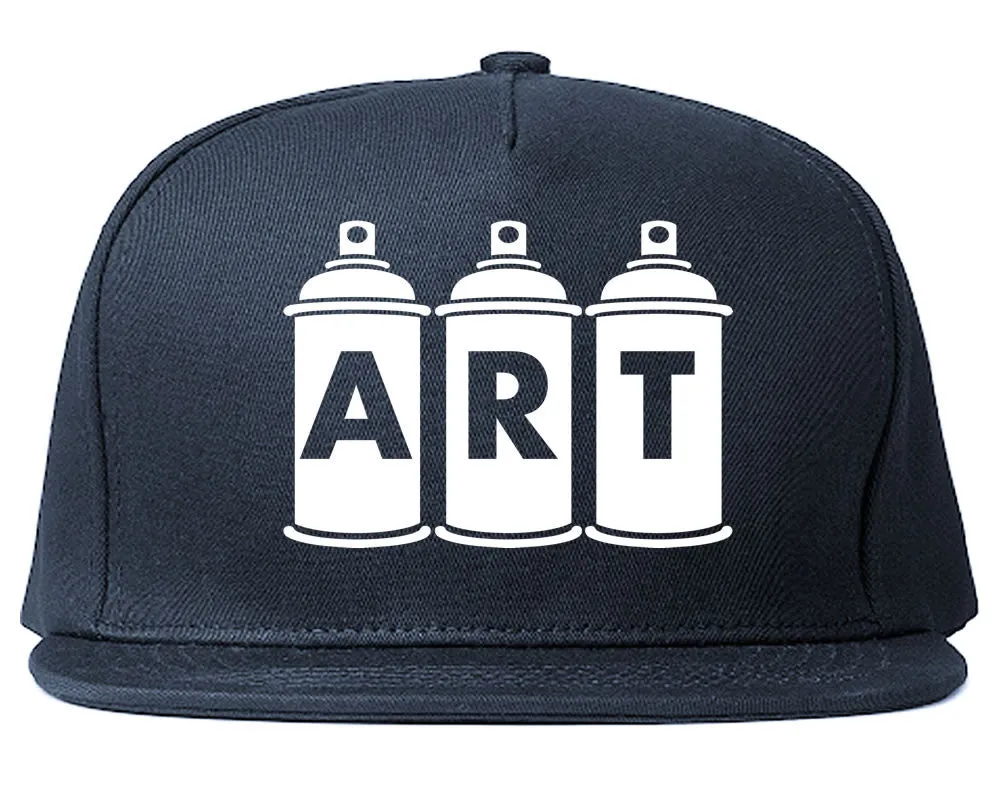Art graf graffiti spray can paint artist Snapback Hat