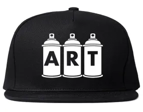 Art graf graffiti spray can paint artist Snapback Hat