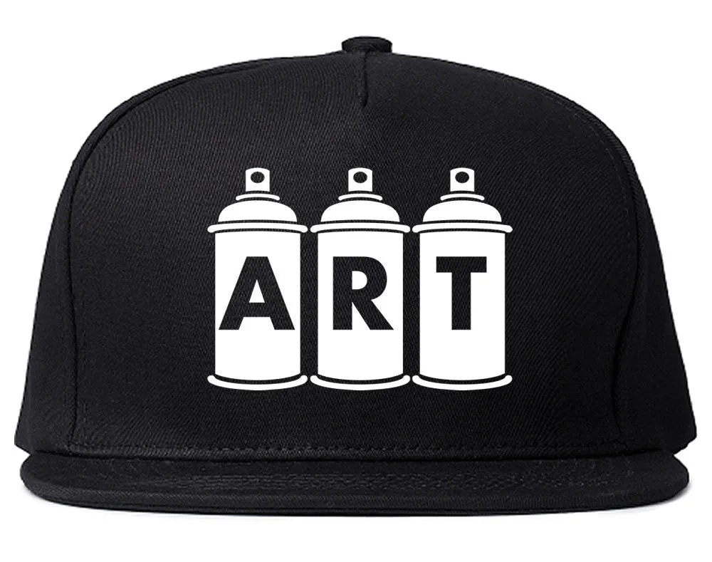 Art graf graffiti spray can paint artist Snapback Hat