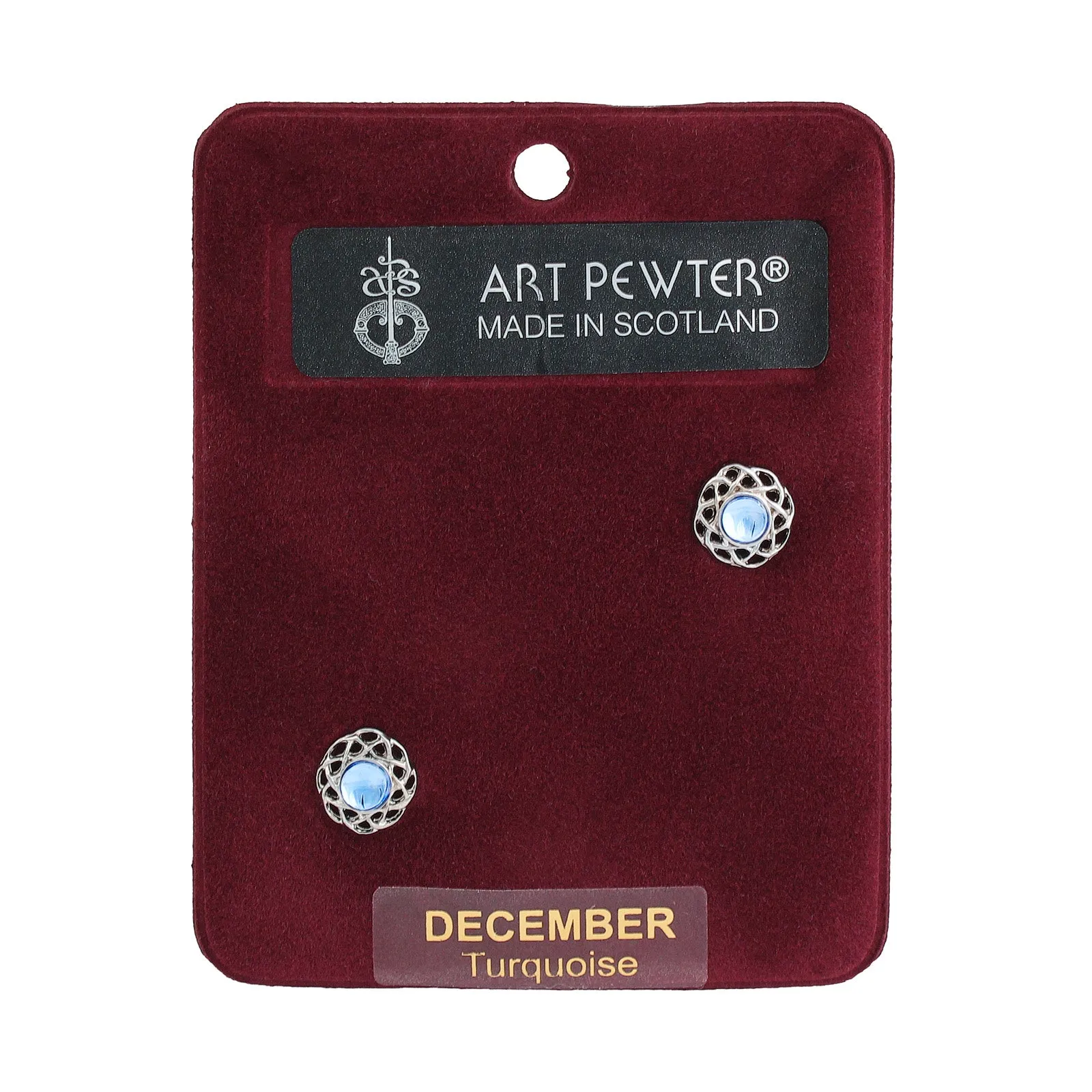 Art Pewter Earrings December