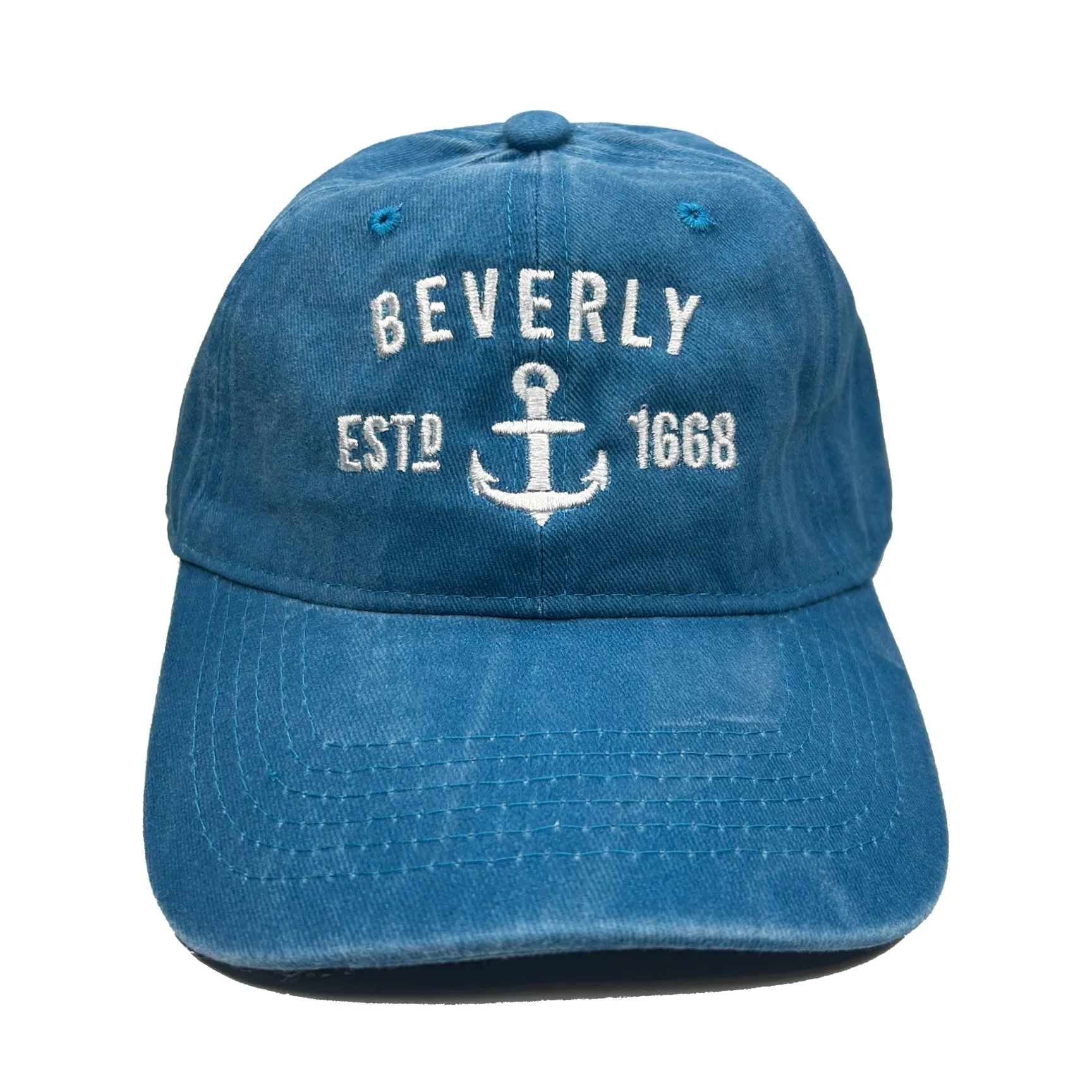 BEVERLY Anchor "Unstructured" Blue Hat