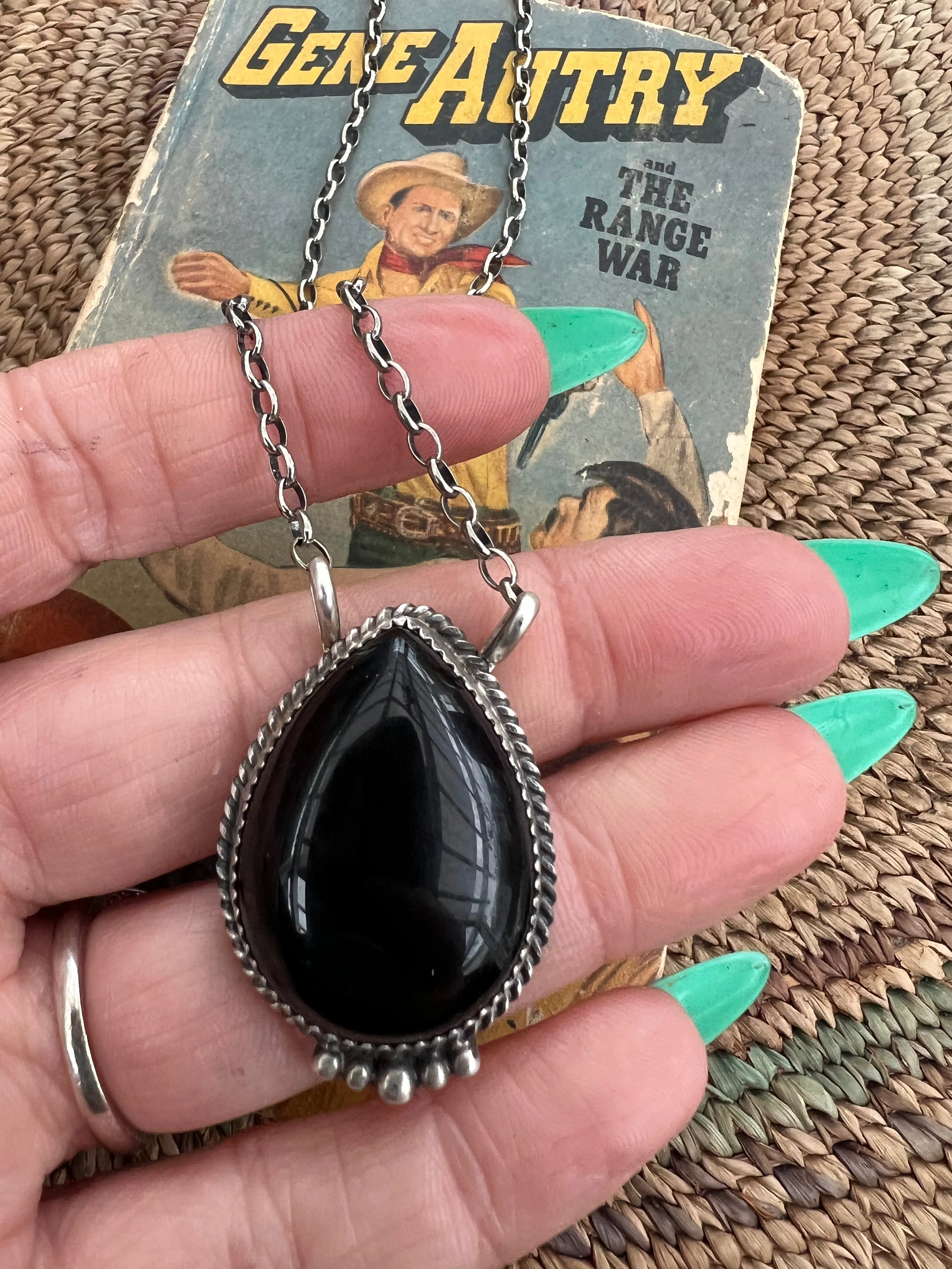 Black Onyx Necklace