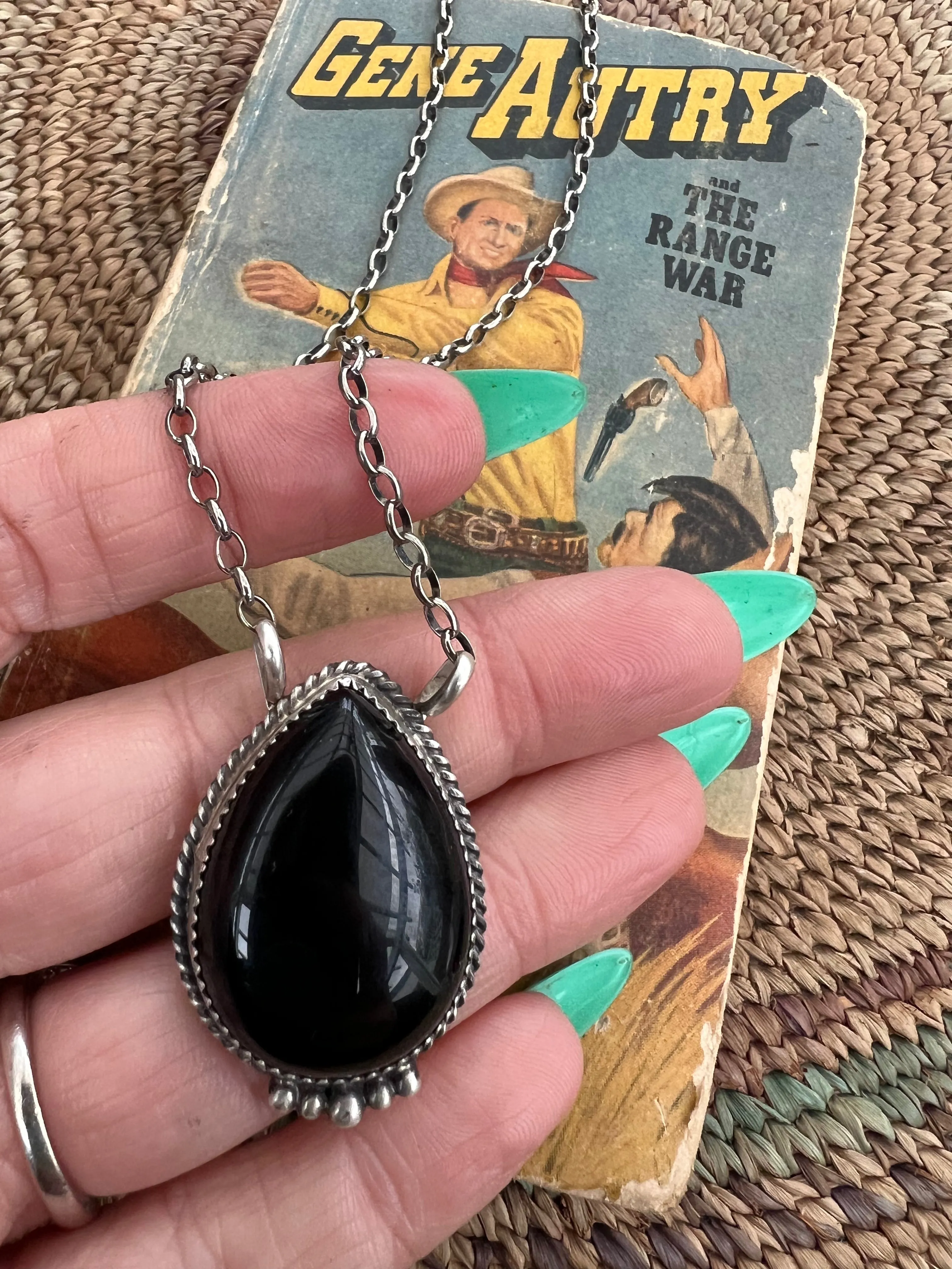 Black Onyx Necklace