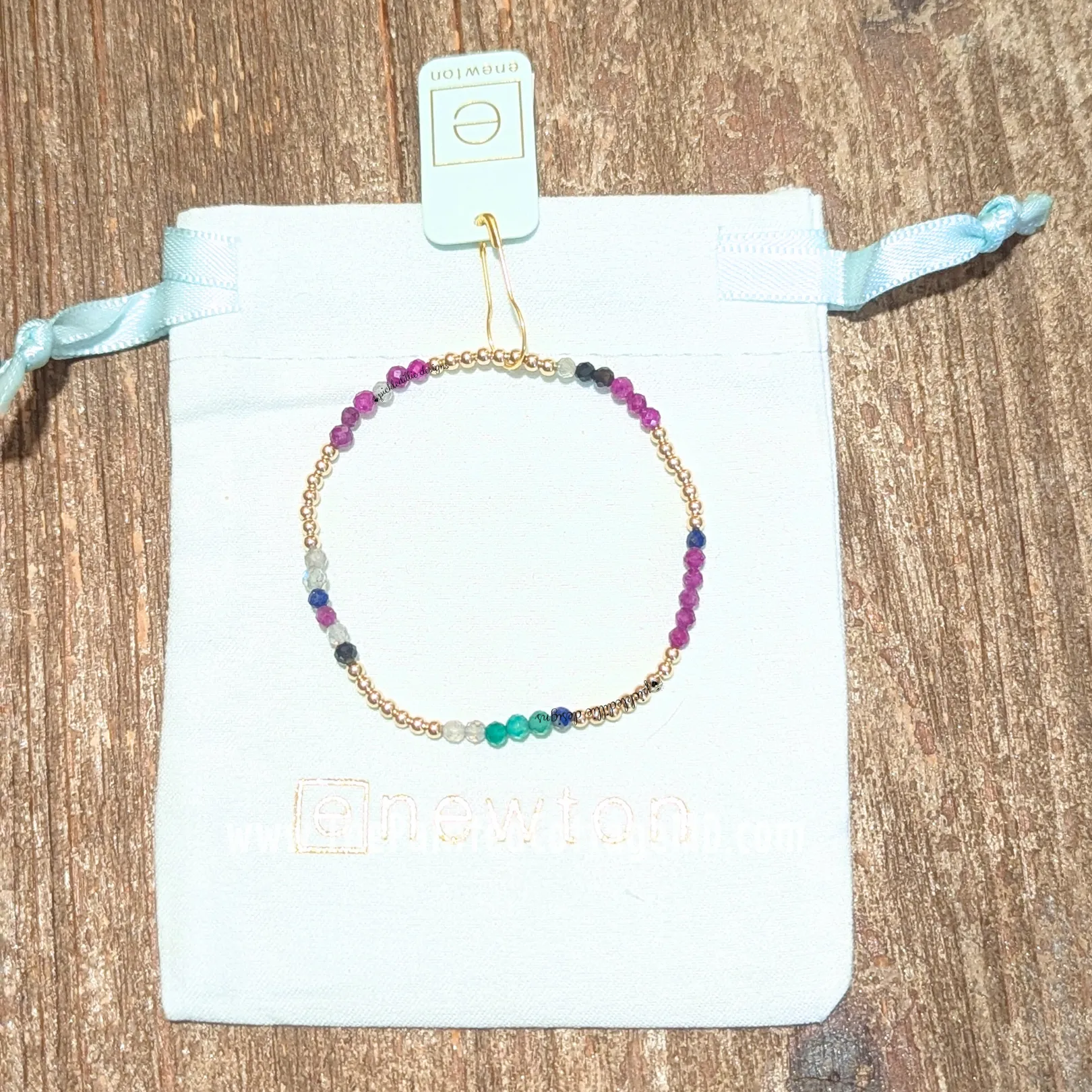Blissful Pattern 2.5mm Bracelet - Hot Mess Fall/Winter