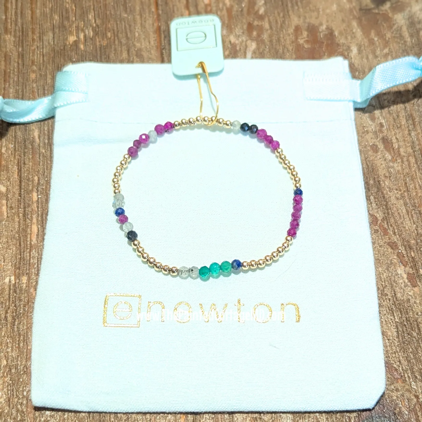 Blissful Pattern 2.5mm Bracelet - Hot Mess Fall/Winter