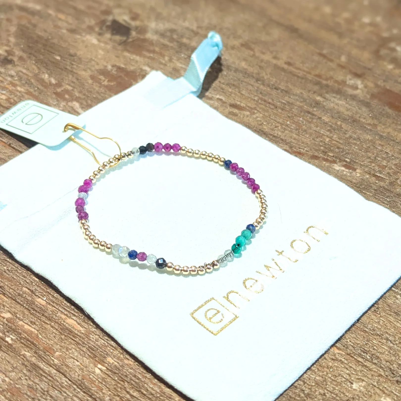 Blissful Pattern 2.5mm Bracelet - Hot Mess Fall/Winter