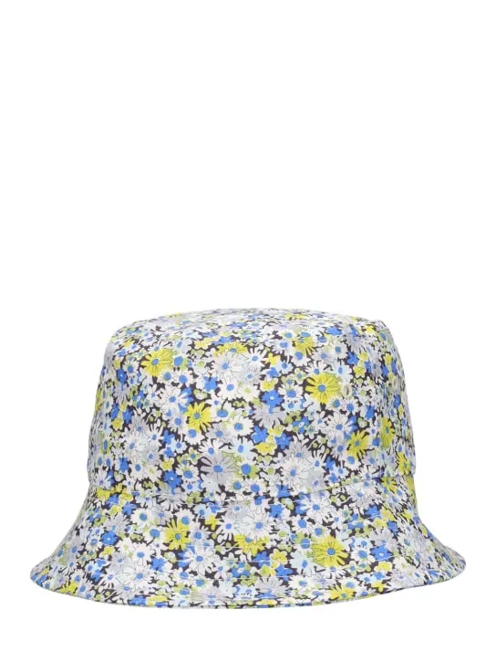 Bonpoint   Printed cotton poplin bucket hat 