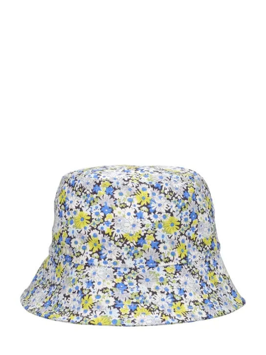 Bonpoint   Printed cotton poplin bucket hat 