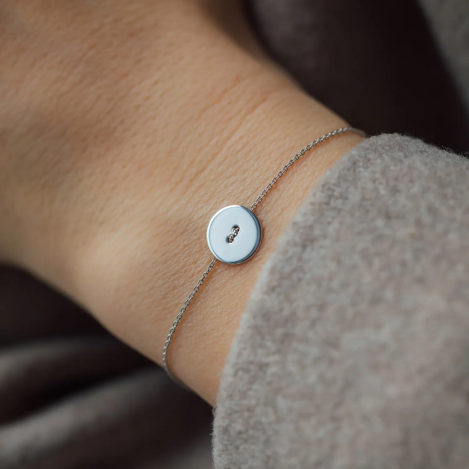 Bracelet EMPTY BUTTON 10mm