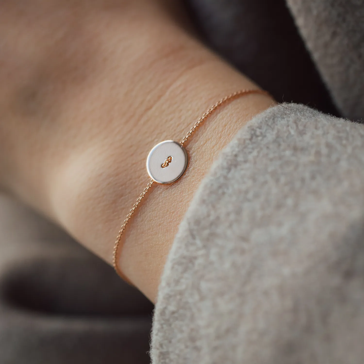 Bracelet EMPTY BUTTON 10mm