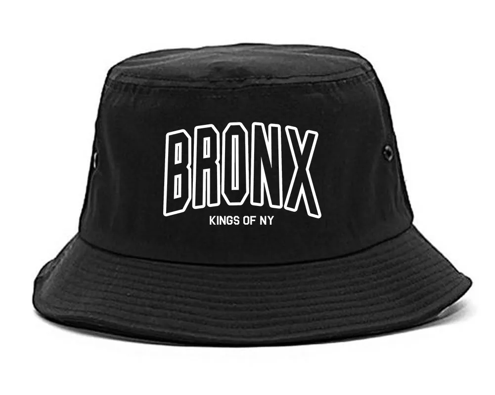BRONX College Outline Mens Bucket Hat