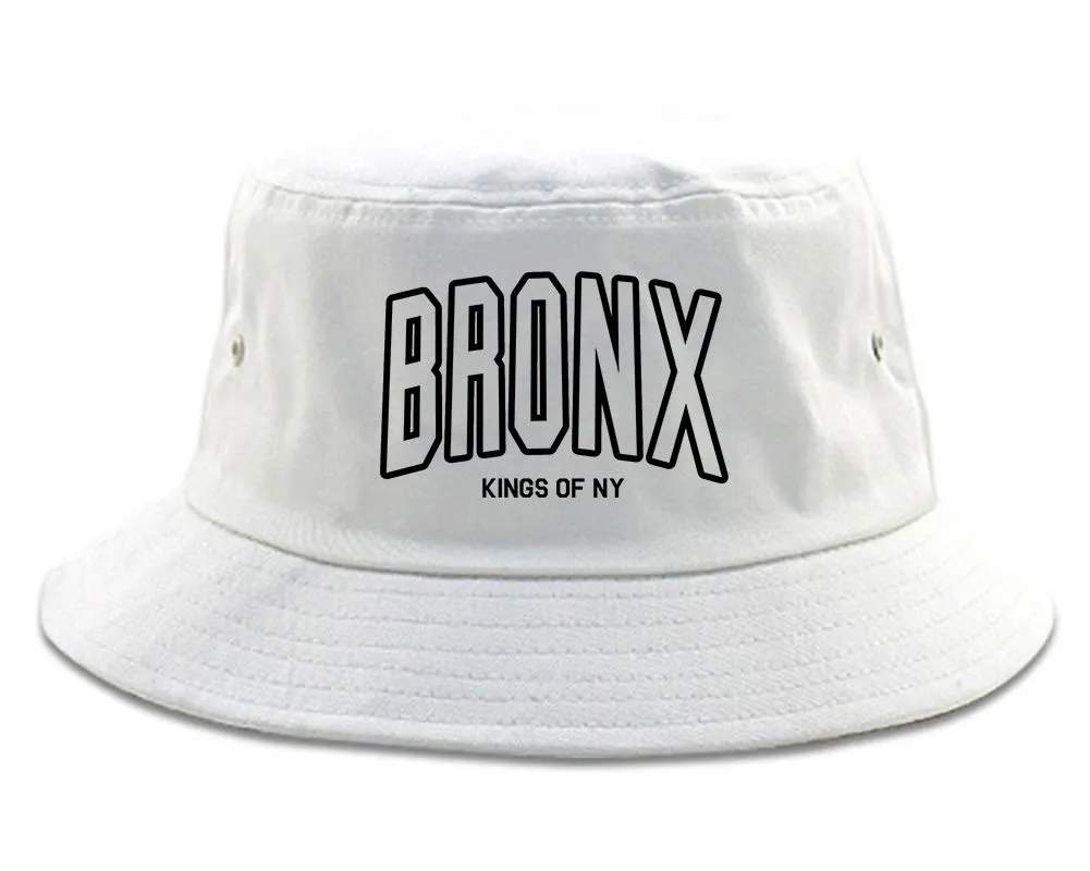 BRONX College Outline Mens Bucket Hat