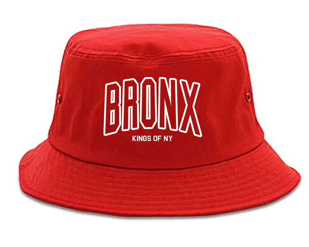 BRONX College Outline Mens Bucket Hat