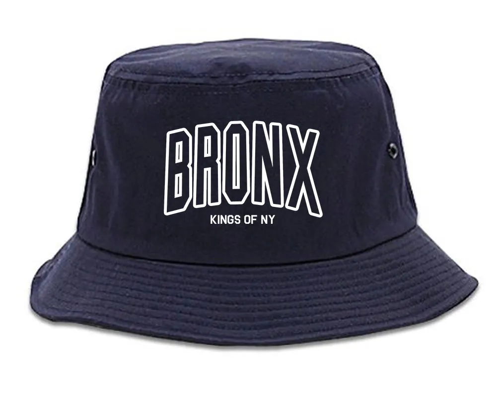 BRONX College Outline Mens Bucket Hat