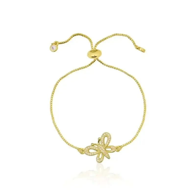Butterfly Adjustable Bracelet