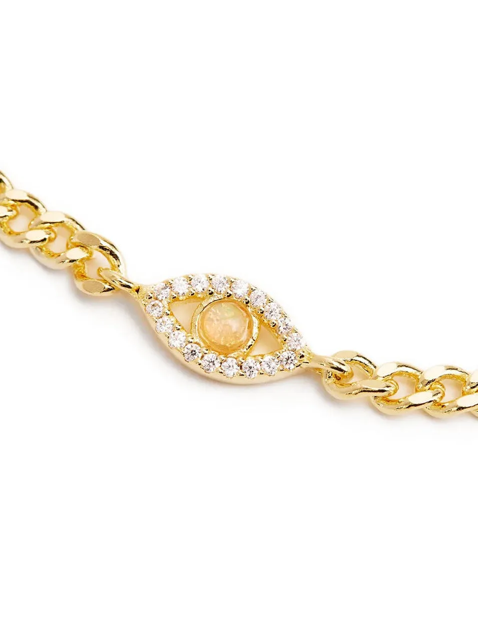 By Charlotte Eye of Intuition Choker in Gold Vermeil