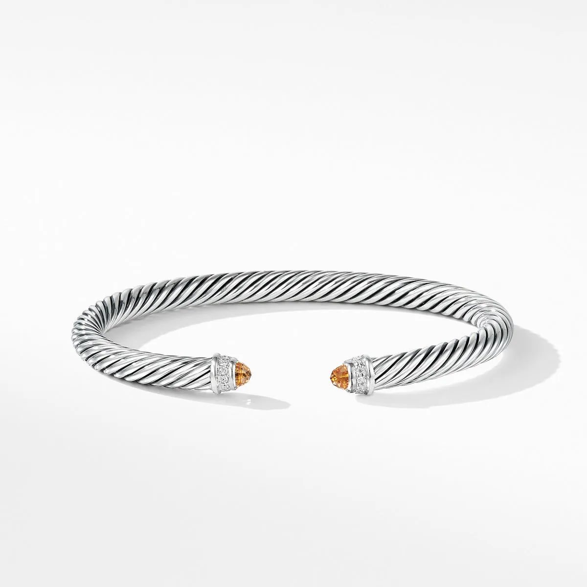 Cable Classics Bracelet with Citrine and Diamonds