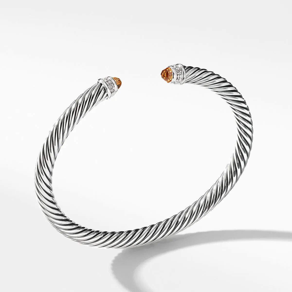 Cable Classics Bracelet with Citrine and Diamonds
