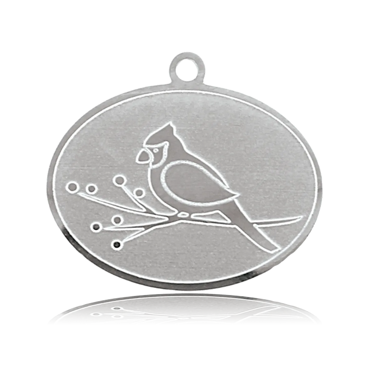 Cardinal Charm with Blue Opal Jade Charity Bracelet