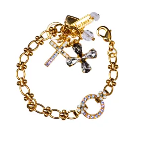 Chain Bracelet with Charms in "Ice Queen" *Custom*