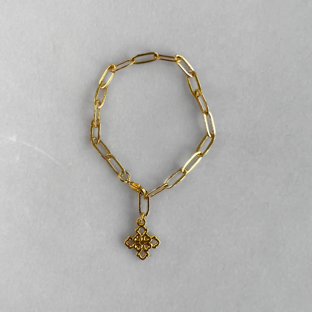 Charm Bar | Paper Clip Bracelet
