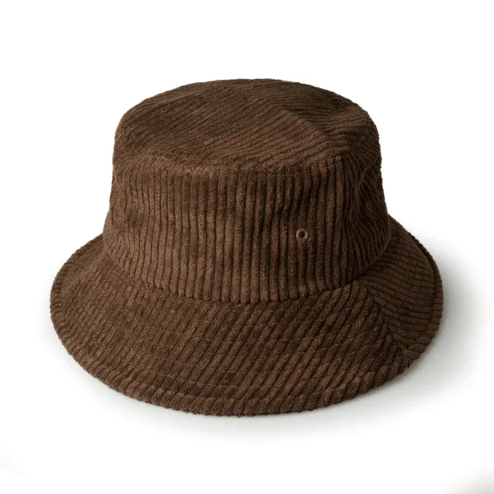 Corduroy Bucket Hat - Chestnut