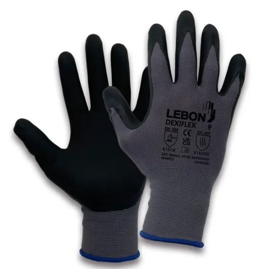 DEXIFLEX Seamless Knitted Gloves 15 Gauge