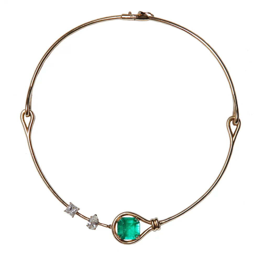 Emerald Choker Necklace