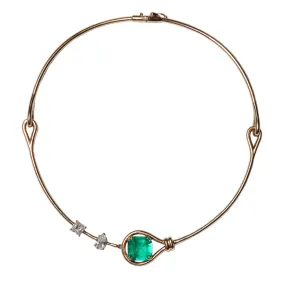 Emerald Choker Necklace