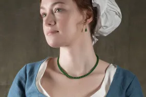 Emerald Glass Necklace
