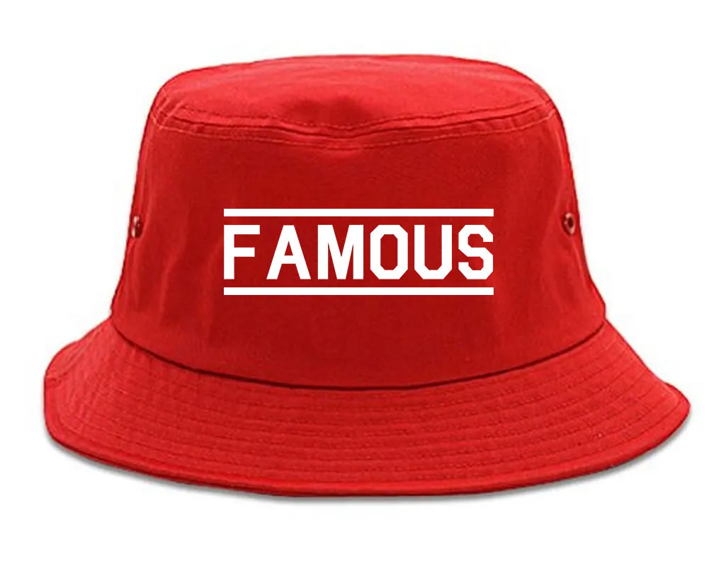 Famous Mens Bucket Hat