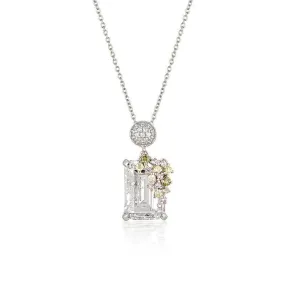 Georgini Georgini Summer Sorbet Bubblegum Blossom Multi Coloured Pendant Silver