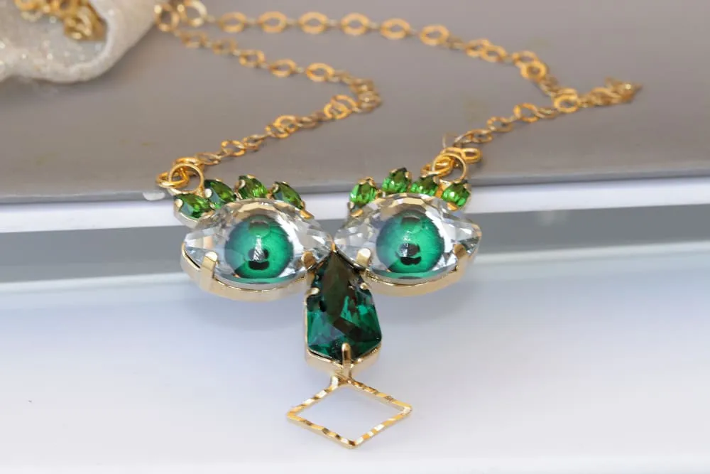 GREEN CHARM PENDANT