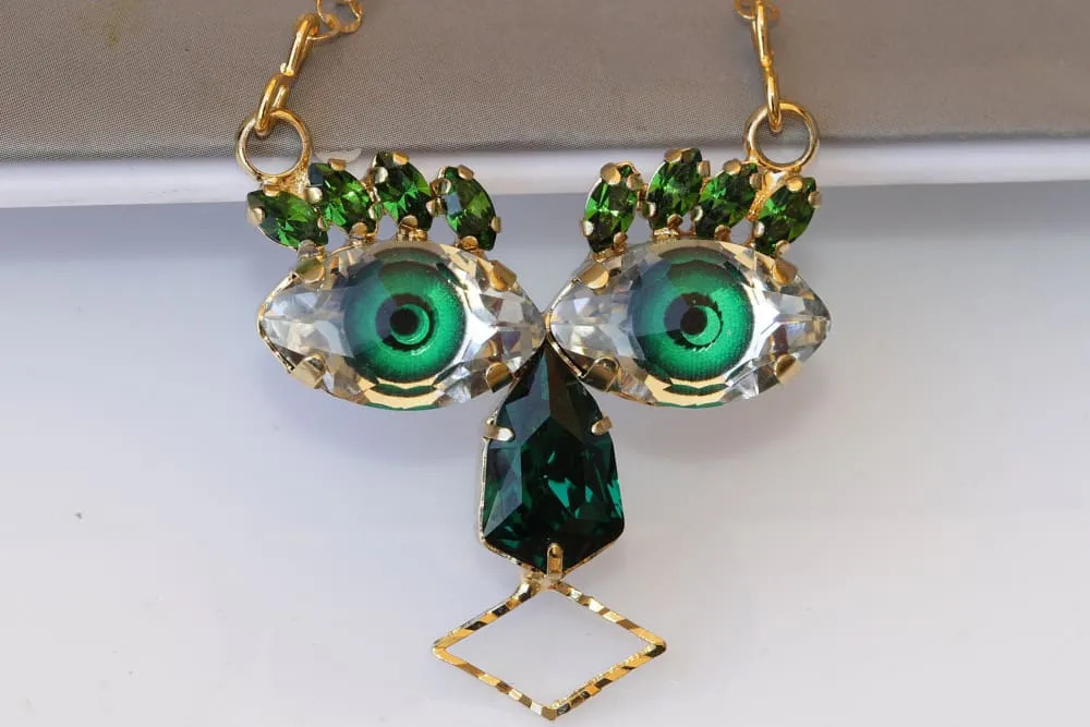 GREEN CHARM PENDANT