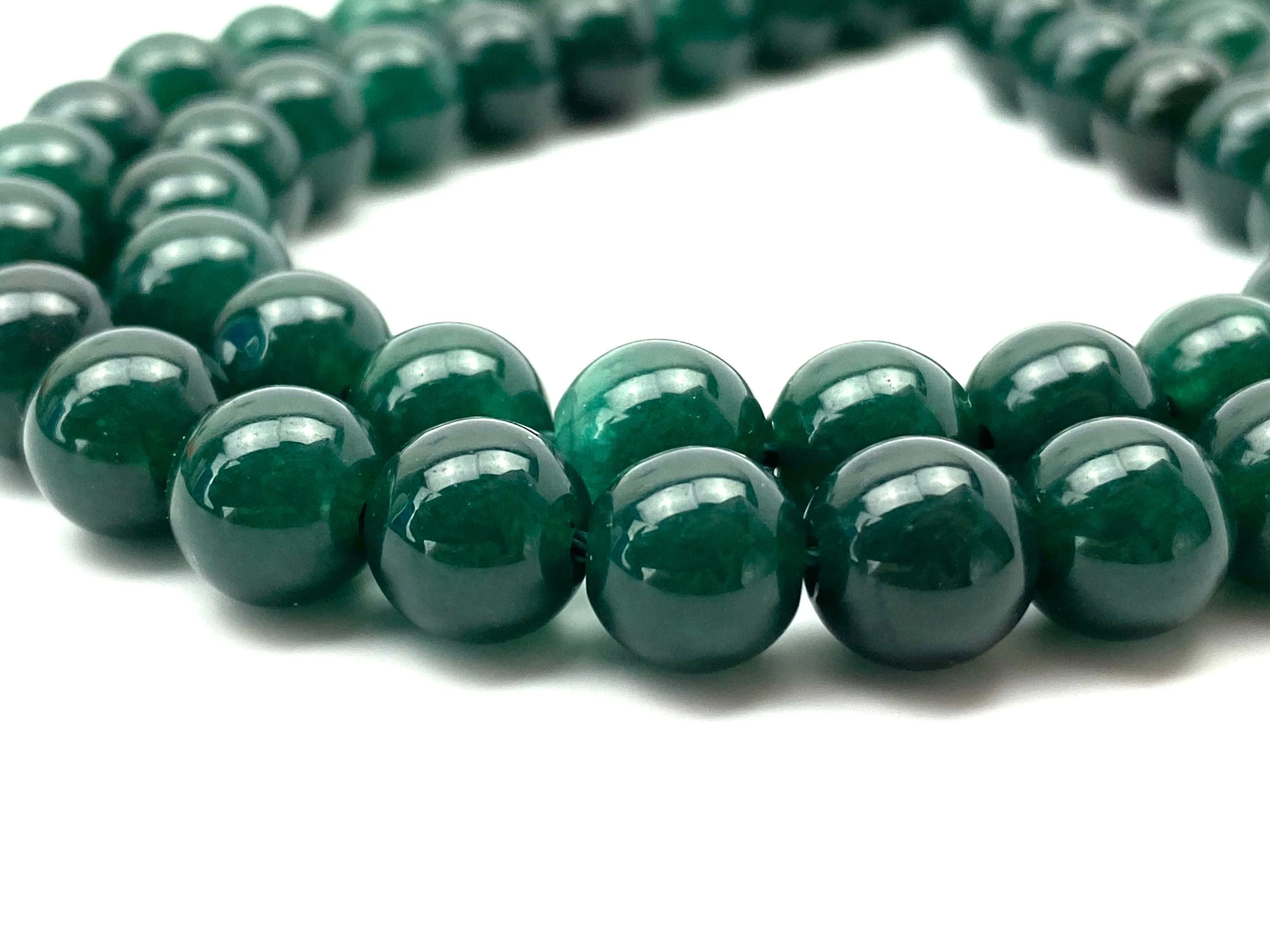 Greg jade bead strand, SKU# A11
