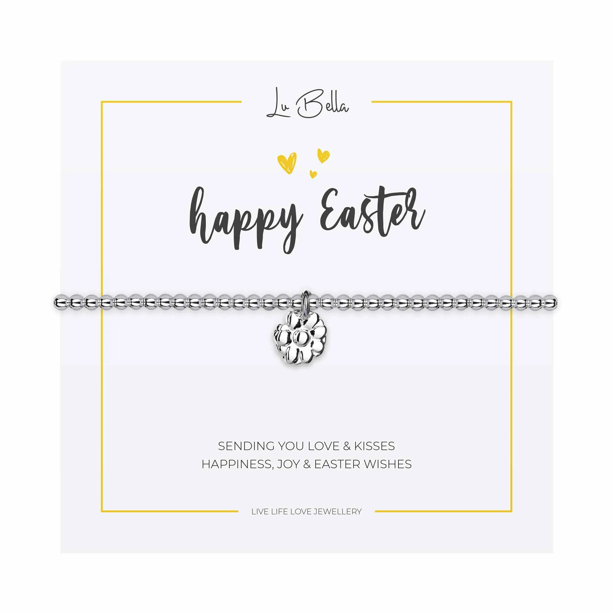 Happy Easter Sentiments Friendship Bracelet