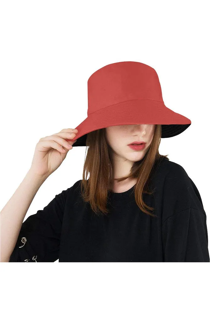 Hibiscus Red All Over Print Bucket Hat