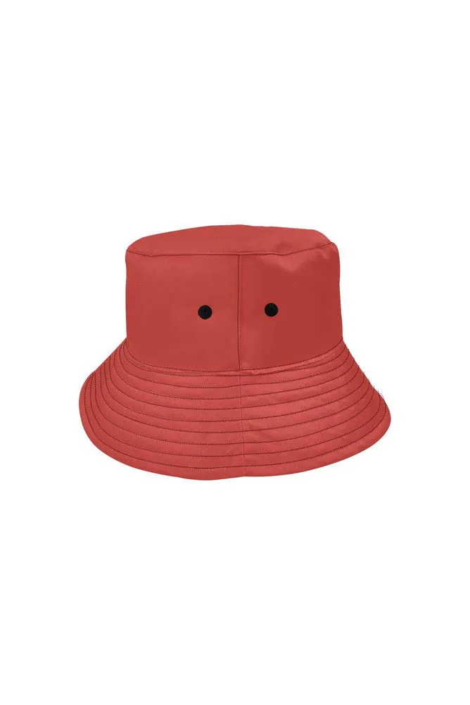 Hibiscus Red All Over Print Bucket Hat