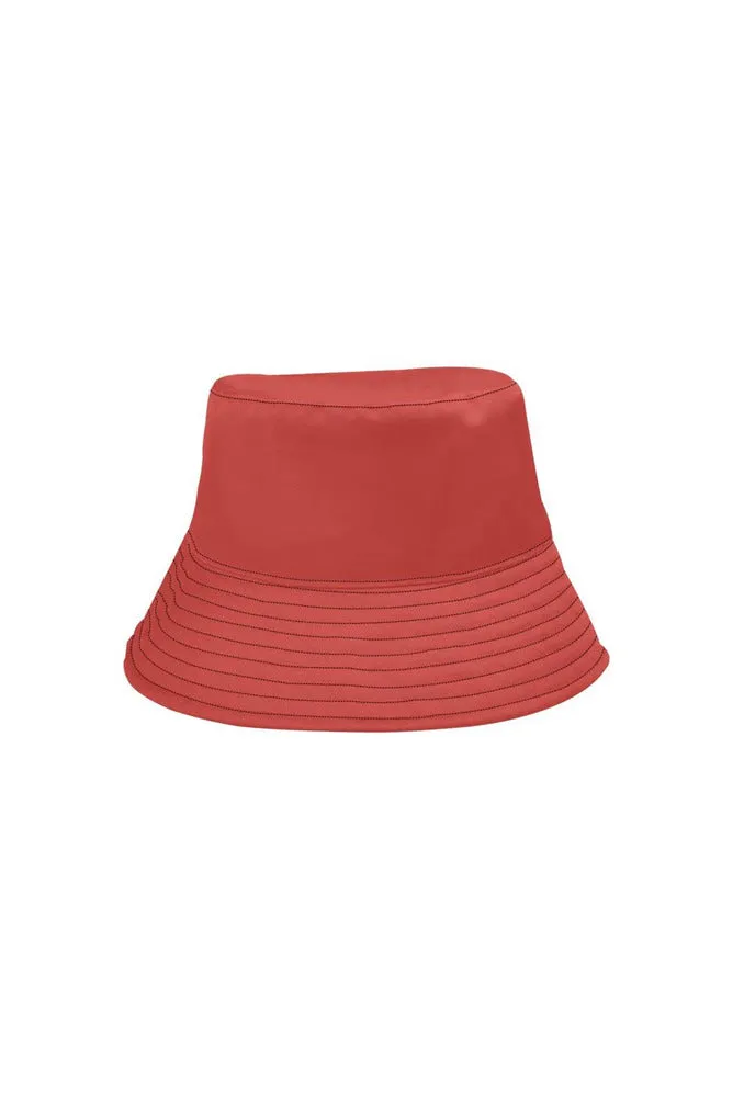 Hibiscus Red All Over Print Bucket Hat
